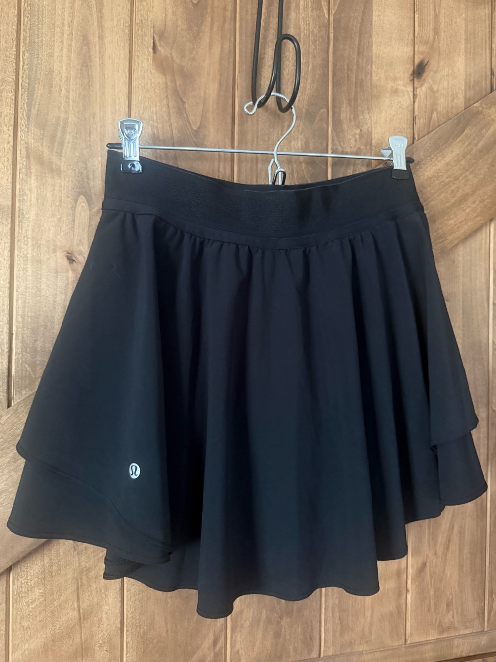 Lululemon Court Rival High Rise Skirt Black Size 6